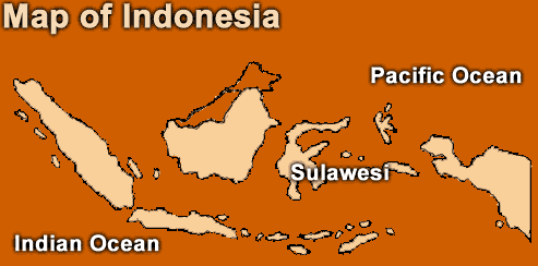 Map of Indonesia - And everything you wanna know about this Asian country like: entry formalities, health, climate, clothing, currency, airport tax and much more